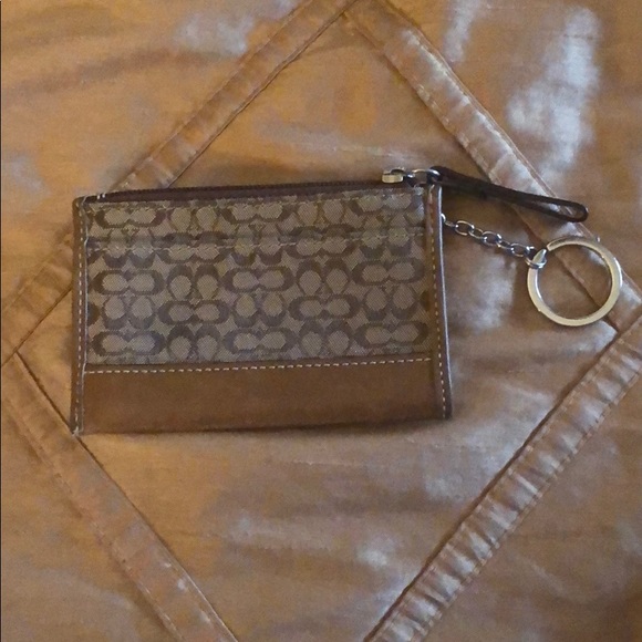 Coach Handbags - Coach key chain wallet